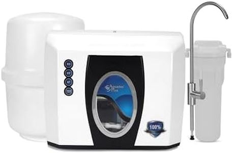 Aquatec Plus - Smart Pure - UTS Under Sink Storage pressure tank 12 L RO+UV+UF+TDS Water Purifier (White)