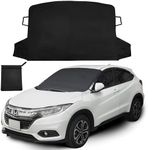 BlueStars Windshield Cover for Ice and Snow | Heavy Duty 600D Oxford Fabric | Waterproof Frost Cover for Winter for Cars, SUVs, Trucks | Winter Car Accessories | Large (73"x42")