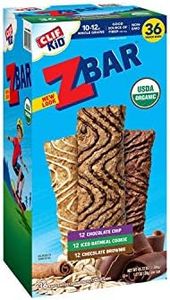 Clif Kid ZBar, Chocolate, 45.72 Ounce, Organic, Non-GMO, Whole Grain Snack Bar