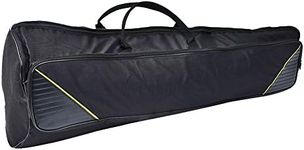 Trombone Bag Portable Alto/Tenor Water resistant Trombone Gig Bag Oxford Cloth Backpack Adjustable Shoulder Straps for Alto/Tenor Trombone(Black)