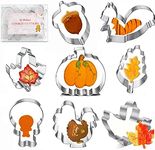 Thanksgiving Cookie Cutters 8PCS Fa