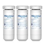 Maxblue XWF Refrigerator Water Filter, Compatible with GE GNE27JSMSS, GNE27JMMES, GNE27ESMSS, GNE27JGMBB, GNE27JGMWW, Pack of 3