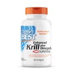 Doctor's Best, Real Krill, Enhanced with DHA & EPA, 60 Softgels