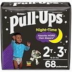 Boys Potty Training Underwear, Easy Open Training Pants 2T-3T, Pull-Ups Night-Time for Toddlers, 68 ct, Giga Pack