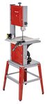 Einhell TC-SB 305 U Band Saw | Electric Bench Saw With 45° Tiltable Metal Work Table For Mitre Cuts, Angle Stop, Parallel Stop, Dust Extraction | 2 Speed Bandsaw For Woodworking, Crafting And DIY