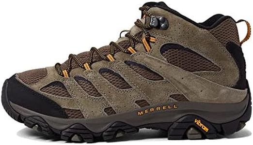 Merrell Men's Moab 3 Mid Hiking Boot, Walnut, 9.5 Wide