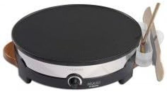 Lagrange 109016 Crêpière Maxi Crèpes + Lot De 3 Pots De Chocolat