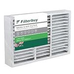 FilterBuy 16x25x5 Air Filter MERV 8, Pleated Replacement HVAC AC Furnace Filter for Honeywell, Air Kontrol, Bryant, Carrier, Day & Night, Lennox, and Payne (Silver)