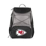 PICNIC TIME Black Kansas City Chiefs PTX Backpack Cooler