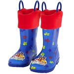 Nickelodeon Boy's Paw Patrol Toddler Rain Boots with Soft Removable Liner Snow, Paw Patrol, 9 Toddler