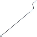 ALEKO Awning Hand Crank for Retractable Half Cassette Awning | Hook Style | Dark Grey | AWCRANKGY