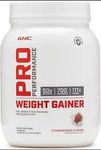 GNC Pro Performance Weight Gainer Dietary Supplement, Strawberry & Cream 2.42 lb