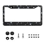 Bling License Plate Frame (Black)