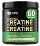 Optimum Nutrition 100% Pure Creatine Monohydrate Micronized Powder, Unflavored, 300g - 60servings (packaging may vary)