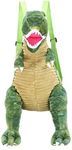 Almencla Cute Plush Children', Kids Backpack Anti-Lost for Toddler, Dinosaur Travel Bag, Green