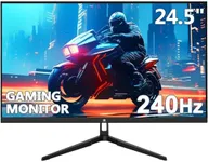 24.5" Gaming Monitor 240Hz, Z-Edge UG25F FHD 1920x1080 Computer Monitor, 1ms Frameless LED, AMD Freesync Premium Display Port x1 HDMI x2, HDR, Contrast Ratio 5000:1