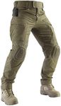 ZAPT Combat Pants Men's Airsoft Paintball Tactical Pants with Knee Pads Hunting Camouflage Military Trousers (M, Kangaroo)