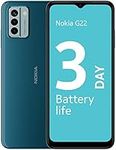 Nokia G22 6.52” HD+ Dual SIM Smartphone, Android 12, 50MP AI camera, 3-Day 5050 mAh Battery, QuickFix repairability, 2 years OS upgrades, 3 years monthly security updates, 3-year warranty - Blue