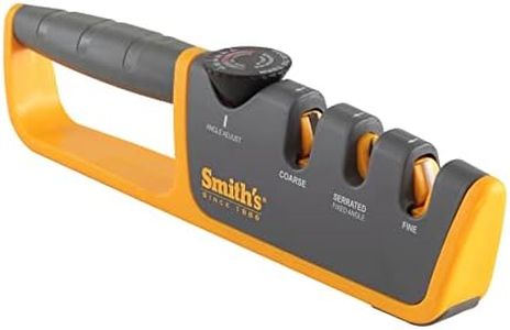 Smith's Adjustable Angle Pull-Thru Knife Sharpener