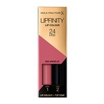 Max Factor Lipfinity Angelic, Long-Lasting, Two Step Lipstick, Vibrant Colour, Hydrating, Lasts 24 Hrs, Matte Lip Colour With Glossy Top Coat, 4.2g
