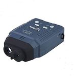 Night Vision Monocular, Blue-Infrared Illuminator Allows Viewing in The Dark - Records Images and Video with Memory Card