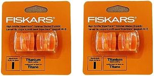 Fiskars 157400-1001 Titanium TripleTrack High Profile Cutting Replacement Blades- 2 Pack