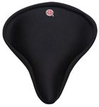 Schwinn Comfort Bike Cruiser Seat Cover, High-Tech Gel Padding, Fits Most Seats for Standard or Stationary Bikes