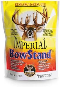 Whitetail Institute BowStand Deer Food Plot Seed, Annual Forage Designed to Attract Deer to Small, Remote Food Plots for Bow Hunting, Can Be Planted with Hand Tools, 4 lbs (4500 sq ft)