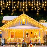 66ft 640 LED Icicle Christmas Light