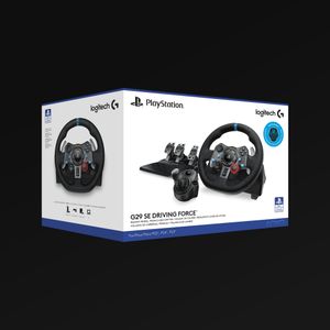 Logitech G29 Racing Wheel and Shifter Set – PS5/PS4/PC Compatible