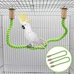 2 Pack Bird Hemp Rope Perch Swing, 