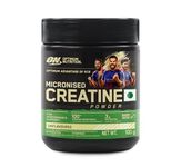 RCB Limited Edition Optimum Nutrition (ON) Micronized Creatine Powder – 100 g, 33 Serves, 3g of 100% Creatine Monohydrate per serve, Supports Athletic Performance & Power, Unflavored.