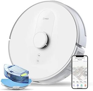 360 S8 Robot Vacuum and Mop Cleaner, White