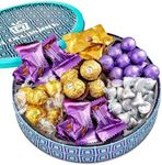 Christmas Chocolate Gift Basket – Luxury Brand Chocolates For Gifting – Chocolate Gift Box by On Occasion