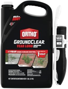 Ortho GroundClear Year Long Vegetation Killer, Kills Weeds and Grasses, Prevents Unwanted Weeds and Grasses for up to 1 Year, 1 gal.