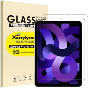 XunyLyee [2 Piezas Protector Pantalla para iPad Air 5ª Generación 2022 Cristal Templado Film