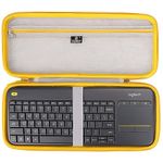 Tourmate Hard Storage Case For Logitech K400 Plus Wireless Touch Tv Keyboard(Box Only),Gray