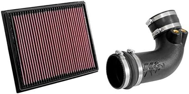 K&N 63-9039 63 Series Aircharger Performance Air Intake System Kit for 2023 Toyota Tacoma 3.5L V6 Gas