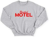 Sanfran Clothing Rosebud Motel Top Funny Schitt's TV Show Women's Mens Jumper Sweater 5XL / Light Grey