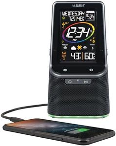 La Crosse Technology S87078 Color Wireless Weather Station with Bluetooth Speaker & USB Port