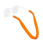 Chums Neo Floating Glasses Strap for Men & Women - Unisex Sunglasses Floating Strap for Water Sports - Fits Most Frame Sizes (EV Orange)