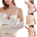 FEOYA Low Back Padded Bra for Women