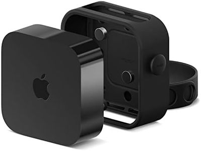 elago Multi Mount Compatible with Apple TV 4K 3rd Generation (2022) - 3 Mounting Options : Magnet, Screw, Strap, Easy Installation, Prevents overheating