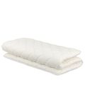 FULI Japanese Futon Mattress, Foldable & Portable Floor Lounger Bed, Roll Up Sleeping Pad, Shikibuton, Made in Japan (White, Full XL)