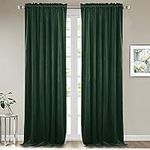 StangH Dark Green Velvet Curtains -