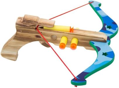 UPBEAT Handcrafted Wooden Crossbow (Pack of 1) Traditional Archery Bow, Target Practice & Collectibles, Outdoor Game, Gift, Childern Game, Wooden Game. Birthday Gift.
