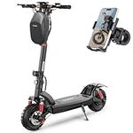 iScooter 11" Electric Scooter, iX6 Off Road Electric Scooters for Adult with 4 Shock Suspension, 60km Long Range, 48V 17.5Ah Fast E-Scooter with Scooter Bag, 3 Speed Modes, NFC Key Switch