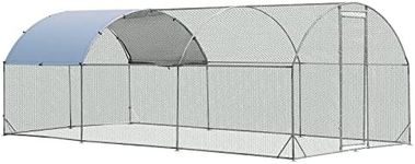 Costway Large Metal Chicken Coop, G