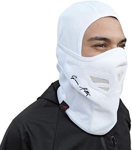 Grace Folly Full Balaclava Ski Face Mask for Snowboarding and Cold Winter Weather Sports White