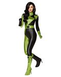 Spirit Halloween Kim Possible Adult Shego Costume - L | Officially Licensed | Disney